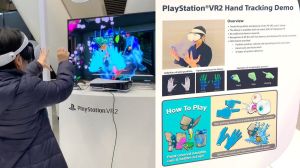 索尼展示 Playstation VR 2 的手部追踪功能